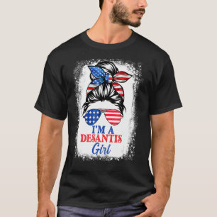 Ich bin Desantis Girl Florida Governor 2024 USA Am T-Shirt