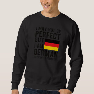 Ich bin Deutsche Flagge Deutschland Heritage Deuts Sweatshirt