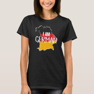 Ich bin deutsche Flagge T-Shirt