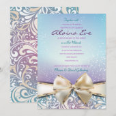 ICH BIN DEVINE Bat Mitzvah Einladung (Vorne/Hinten)