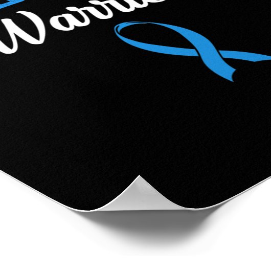 Ich bin Diabetiker des Diabetes-Kriegers Poster (Ecke)