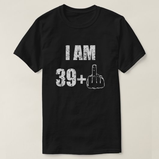 Ich bin die 40 Jahre das Shirt der alten lustigen (Design vorne)