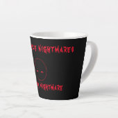 Ich bin die Albtraum Latte Tasse (Rechte Ecke)