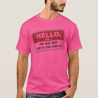 Ich bin die allerbeste Vintage-Familie T-Shirt