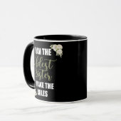 Ich bin die älteste Schwester, die ich die Regeln Tasse (Vorderseite Links)