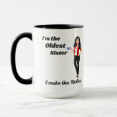 Ich bin die älteste Schwester, ich mache die Regel Tasse (Links)