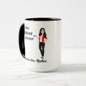 Ich bin die älteste Schwester, ich mache die Regel Tasse (Vorderseite Links)