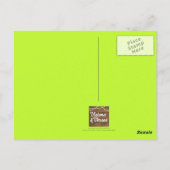 Ich bin die Auferstehung Kreuz Inspiration Postkar Postkarte (Rückseite)