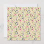 Ich bin die Auferstehung und das Leben Einladung (Rückseite)