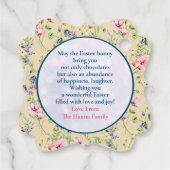 Ich bin die Auferstehung und das Leben Geschenkanhänger (Rückseite)