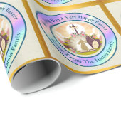 Ich bin die Auferstehung und das Leben Geschenkpapier (Rolleneckpunkt)