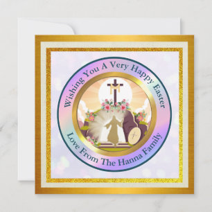 Ich bin die Auferstehung und das Leben Grußkarte Einladung