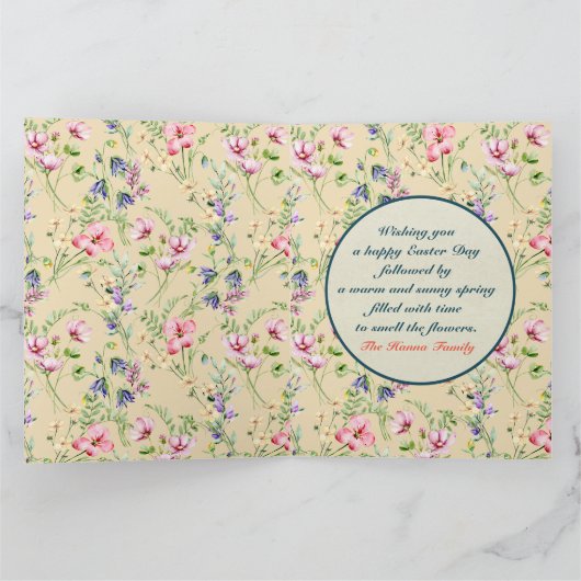 Ich bin die Auferstehung und das Leben Karte (Innenseite)