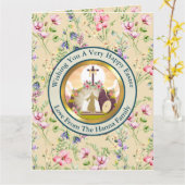 Ich bin die Auferstehung und das Leben Karte (Gelbe Blume)