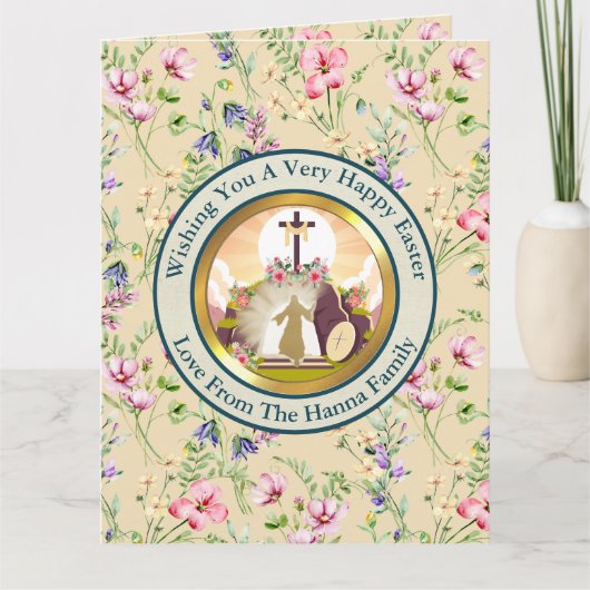 Ich bin die Auferstehung und das Leben Karte (Vorderseite)