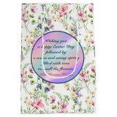 Ich bin die Auferstehung und das Leben Mittlere Geschenktüte (Rückseite)