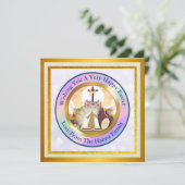 Ich bin die Auferstehung und das Leben nach der Ka Einladung (Stehend Vorderseite)