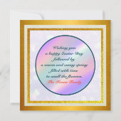 Ich bin die Auferstehung und das Leben nach der Ka Einladung (Rückseite)