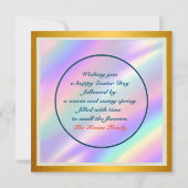 Ich bin die Auferstehung und das Leben nach der Ka Einladung (Rückseite)