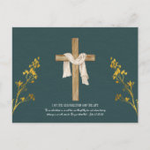 Ich bin die Auferstehung und das Leben - Ostern Postkarte (Vorderseite)