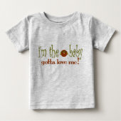 Ich bin die Baby-Liebe ich Baby T-shirt (Vorderseite)