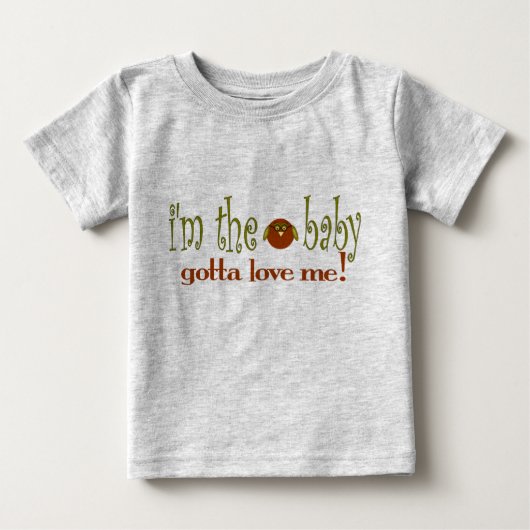 Ich bin die Baby-Liebe ich Baby T-shirt (Vorderseite)