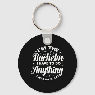 Ich bin die Bachelor Groom Bachelor Party Trauzeug Schlüsselanhänger