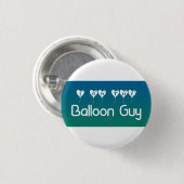 Ich bin die Balloon Typ Button-on-Taste Button (Vorne & Hinten)