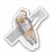 Ich bin die beste Banane! Aufkleber (Vorderseite)