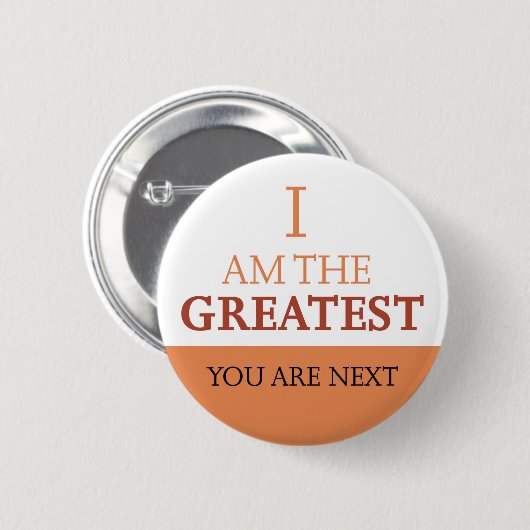 Ich bin die Beste - Einstellung Button (Vorne & Hinten)