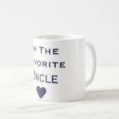 Ich bin die beste Tasse der Onkel-Marine (VorderseiteRechts)