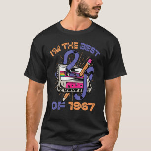 Ich bin die Beste von 1967 Vintage Kassettenbandmu T-Shirt