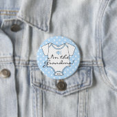 Ich bin die blaue Großmutter und Weiß mit Button (Beispiel)