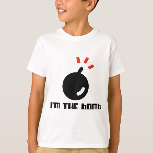 Ich bin die Bombe T-Shirt (Vorderseite)