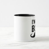 ICH BIN DIE BOSS, MUSTACHE KAFFEE-TASSE TASSE (Zentrum)