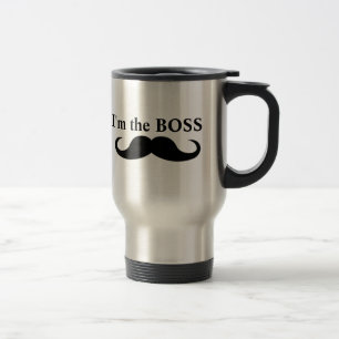 Ich bin die BOSS, TRAVELERS-Tasse Reisebecher