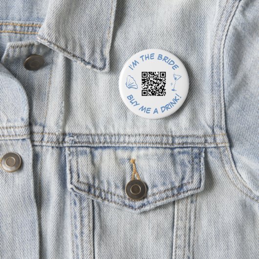 Ich bin die Braut, die mir einen QR-Code für trink Button (Beispiel)