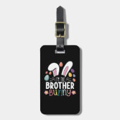 Ich bin die Brüderpaarfamilie Ostern Gepäckanhänger (Vorderseite vertikal)
