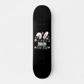 Ich bin die Bruh-Bunny-Ostern-Matching Skateboard (Vorne)