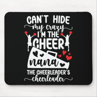 Ich bin die Cheer-Oma einer Cheerleader-Oma Cheerl Mousepad