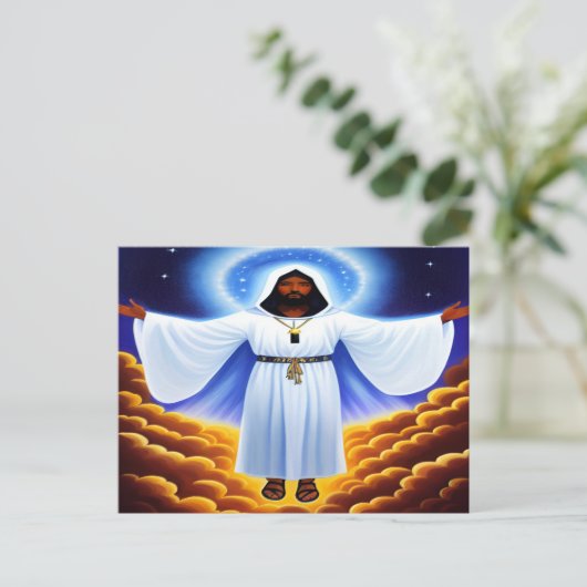 Ich bin die Christliche Postkarte (Stehend Vorderseite)