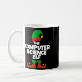 Ich bin die Computer Science Elf Familie Pajama Ch Kaffeetasse (Links)