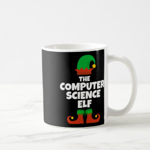 Ich bin die Computer Science Elf Familie Pajama Ch Kaffeetasse
