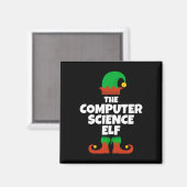 Ich bin die Computer Science Elf Familie Pajama Ch Magnet (Vorderseite/Rückseite)