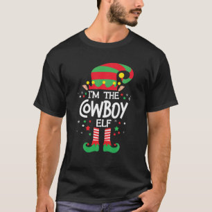 Ich bin die Cowboy-Elf-Familie, die Weihnachten pa T-Shirt