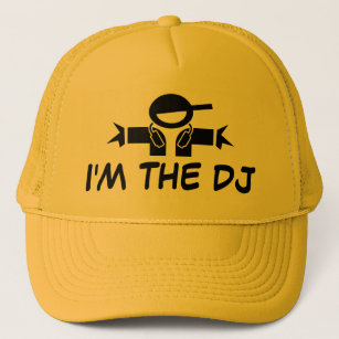 Ich bin die DJ-Hut   Kappe mit tragenden