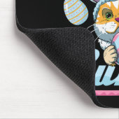 Ich bin die echte Osterhasen-Katze Mousepad (Ecke)