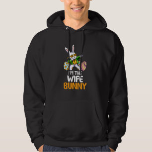 Ich bin die Ehefrau Bunny Matching Family Osterfes Hoodie