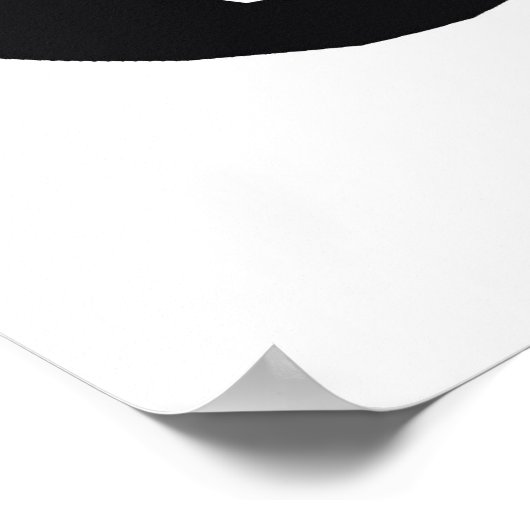 Ich bin die Eine Poster (Ecke)