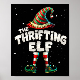 Ich bin die Familie des sparenden Weihnachtselfs,  Poster